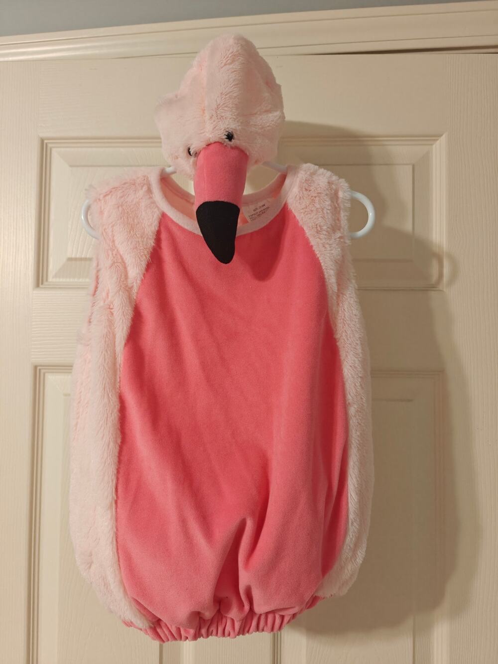 Pink flamingo plush costume 12-18 mo - Halloween